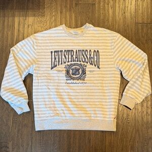 Men’s Levi Stripped Sweatshirt M
